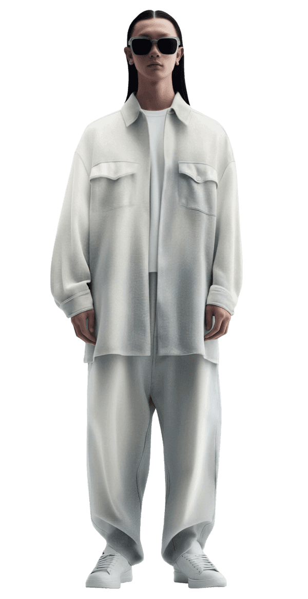 PLEATED PARACHUTE PANTS